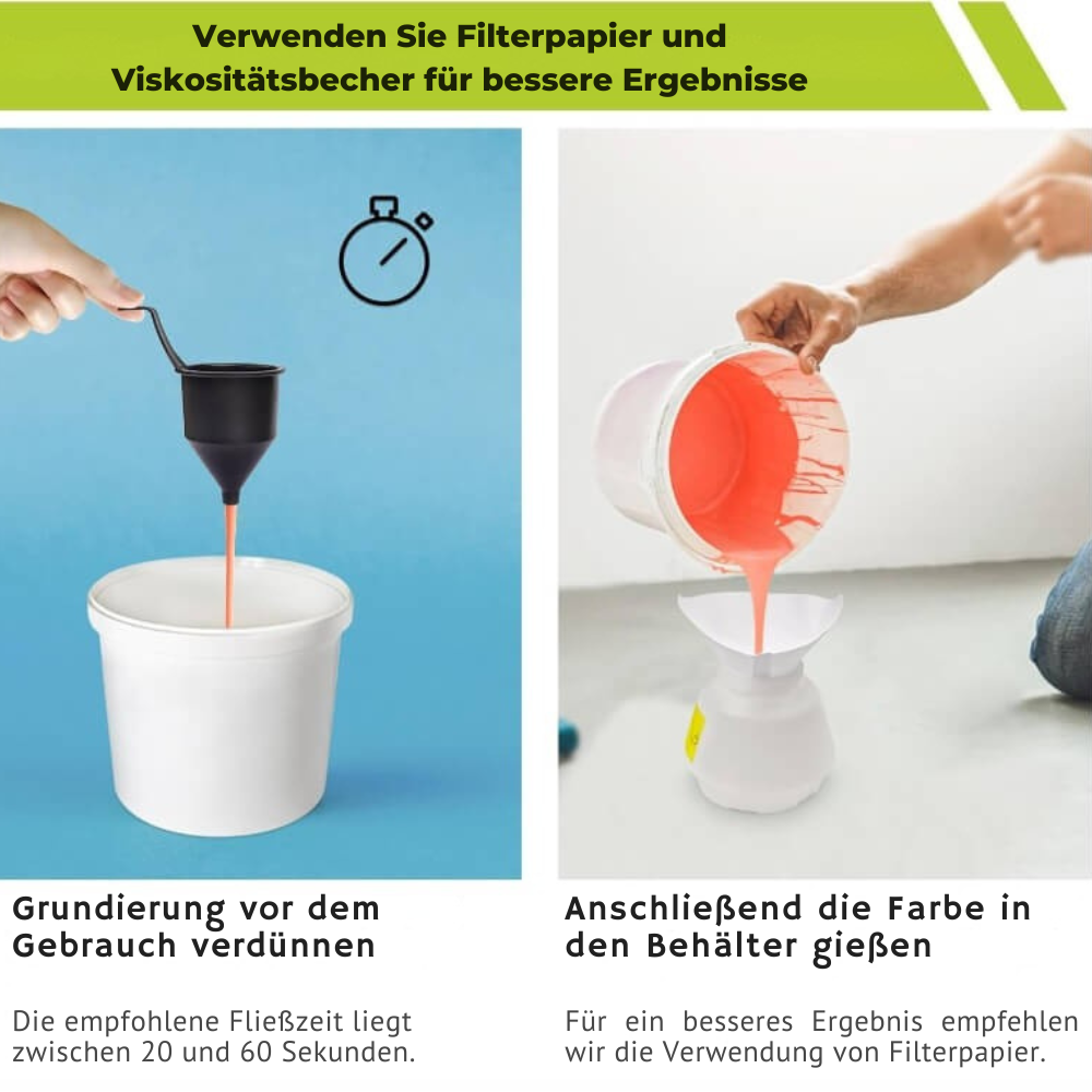 Kabelloser 3-in-1 Farbsprüher mit 2 Akkus