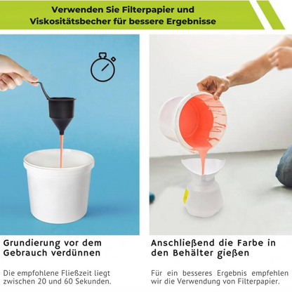 Kabelloser 3-in-1 Farbsprüher mit 2 Akkus