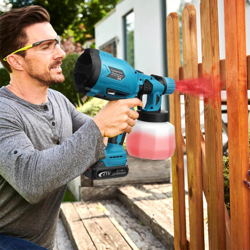 Kabelloser 3-in-1 Farbsprüher mit 2 Akkus